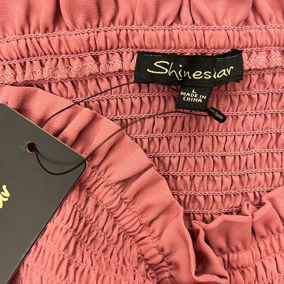 Shinestar Pink Ruffle Shirt - Picture 3 of 3